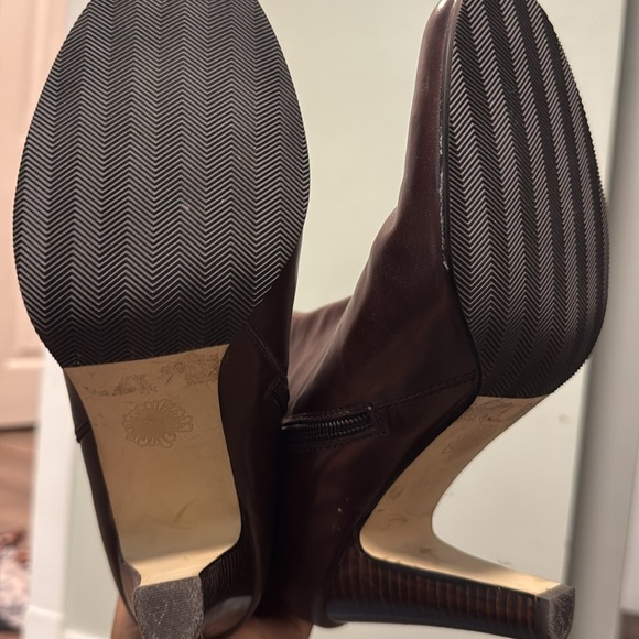 Arnold Churgin Brown Leather boots - Vintage - 9 - Picture 4 of 6